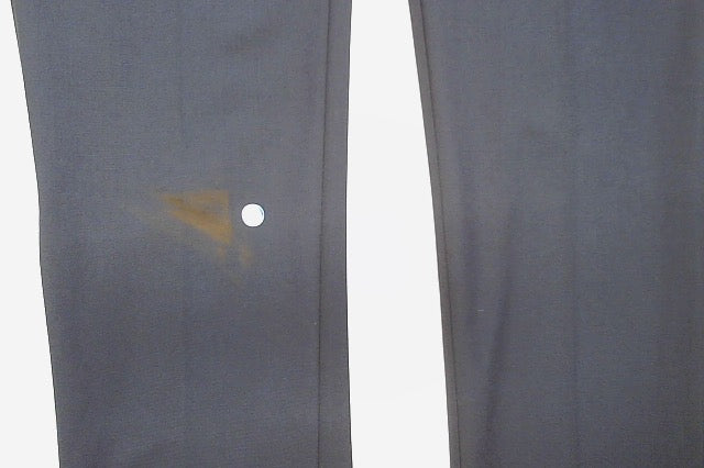 Kenneth Cole Mens Skinny fit Dress Pants 30 / 29 Steel Blue Solid Stretch