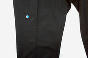 Kenneth Cole Mens Slim fit Dress Pants 32 / 29 Black Solid Stretch