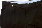 Tommy Hilfiger Mens Modern fit Dress Pants 40 / 32 Black Solid Stretch