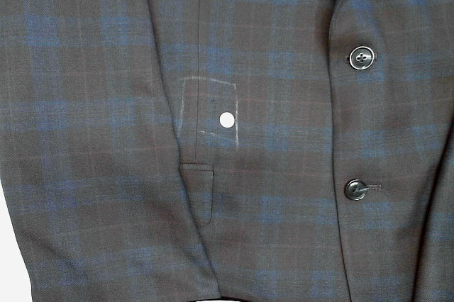 Tommy Hilfiger Mens Modern fit Sport Coat Blazer 48 R Burgundy Red Check