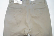 Tommy Hilfiger Mens Modern fit Dress Pants 33 / 32 Beige Solid Stretch