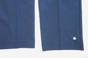 Perry Ellis Mens Modern fit Dress Pants 42 / 30 Navy Blue Solid Stretch