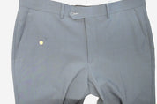 Bar Iii Mens Slim fit Dress Pants 34 / 30 Steel Blue Solid Stretch