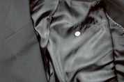 Alfani Mens Slim fit Suit Jacket Blazer 40 S Black Solid Stretch