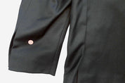 Michael Kors Mens Classic fit Tuxedo Jacket Blazer 40 S Black Solid Stretch