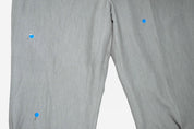 Nautica Mens  fit Dress Pants 40 / 34 Grey Solid Stretch