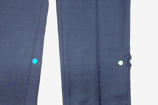 Tommy Hilfiger Mens Modern fit Dress Pants 38 / 30 Navy Blue Solid Stretch Wool