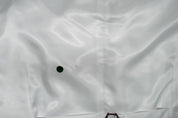 Alfani Mens Slim fit Button-Up Vest Medium White Solid Stretch
