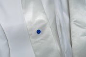 Tommy Hilfiger Mens Slim fit Tuxedo Jacket Blazer 39 R White Solid Stretch Wool