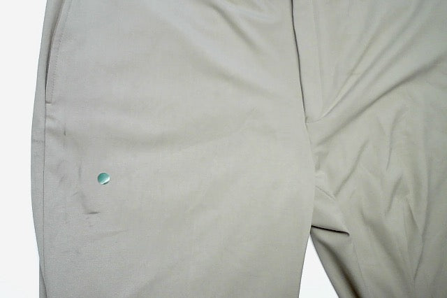 Michael Kors Mens Classic fit Dress Pants 42 / 32 Beige Solid Stretch