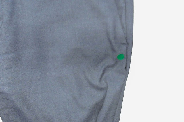 Kenneth Cole Mens Skinny fit Dress Pants 32 / 29 Navy Blue Solid Stretch
