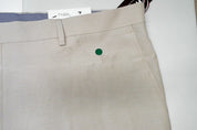 Tommy Hilfiger Mens Modern fit Dress Pants 44 / 30 Beige Solid Stretch