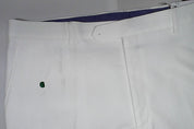 Tommy Hilfiger Mens Modern fit Dress Pants 38 / 34 White Solid Stretch