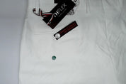 Tommy Hilfiger Mens Modern fit Dress Pants 38 / 34 White Solid Stretch