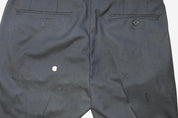 Calvin Klein Mens Slim fit Dress Pants 30 / 30 Navy Blue Solid Stretch Wool