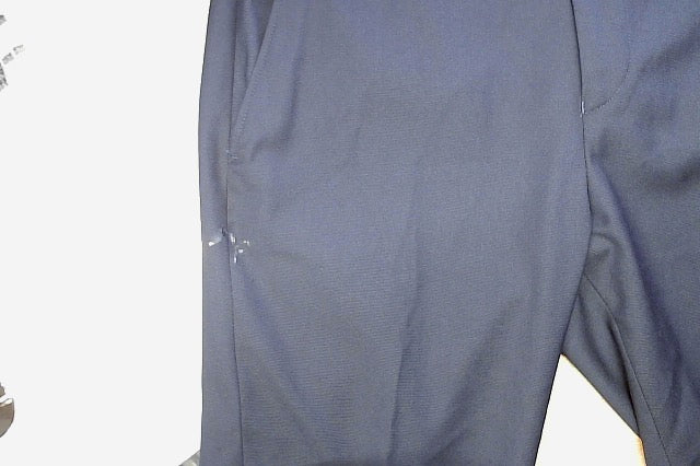 Kenneth Cole Men Slim fit Dress Pants Pants 34 / 32 Navy Blue Solid