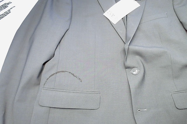 Bar Iii Mens Slim fit Suit Jacket Blazer 42 S Blue Wool