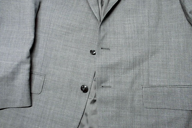 Michael Kors Mens Classic fit Wool Suit Jacket Blazer 42 S Grey Stretch