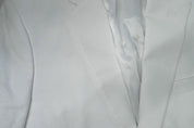 Bar Iii Mens Slim fit Suit Jacket Blazer 40 S White Solid Linen