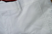 Tommy Hilfiger Mens Modern fit Dress Pants 33 / 30 White Solid Stretch