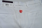 Tommy Hilfiger Mens Modern fit Dress Pants 32 / 30 White Solid TH Flex
