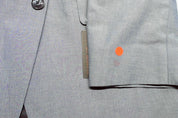 Tommy Hilfiger Mens Modern fit Cotton Suit Jacket Blazer 38 R Blue Solid Stretch