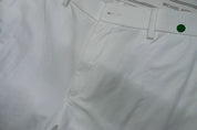 Michael Kors Mens Classic fit Dress Pants 35 / 30 White Solid Stretch