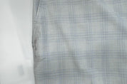 Tommy Hilfiger Mens Modern fit Dress Pants 38 / 34 Light Grey Plaid