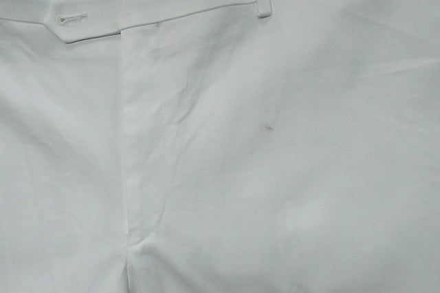 Tommy Hilfiger Mens Modern fit Dress Pants 40 / 30 White Solid Stretch
