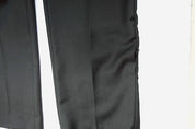 Michael Kors Mens Classic fit Dress Pants 32 / 32 Black Solid Stretch Wool