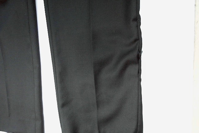 Michael Kors Mens Classic fit Dress Pants 32 / 32 Black Solid Stretch Wool