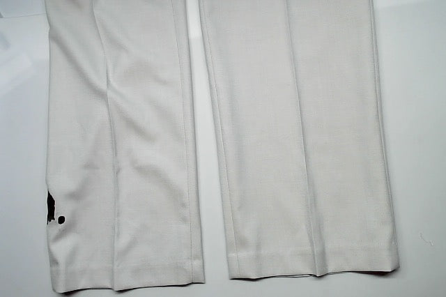 Kenneth Cole Mens Slim fit Dress Pants 32 / 30 Beige Solid Stretch