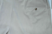 Tommy Hilfiger Mens Relaxed fit Dress Pants 38 / 30 Beige Solid