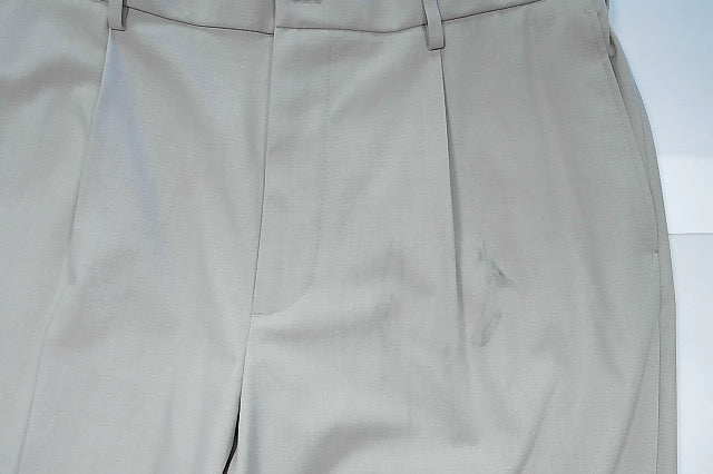 Tommy Hilfiger Mens Relaxed fit Dress Pants 38 / 34 Beige Solid