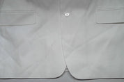 Tommy Hilfiger Mens Modern fit Suit Jacket Blazer 46 L White Solid Stretch