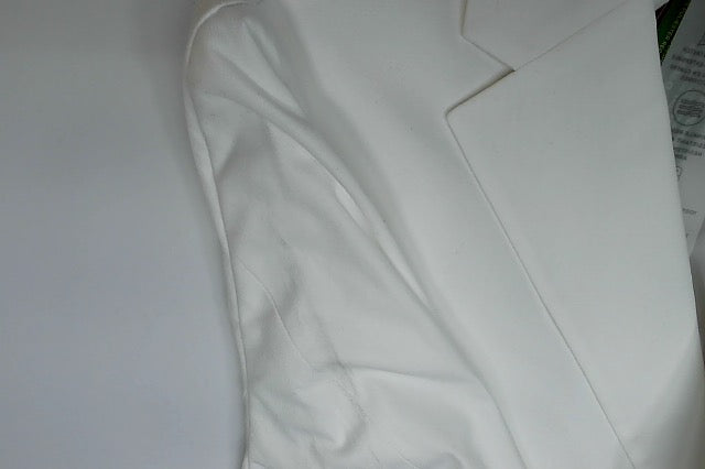 Tommy Hilfiger Mens Modern fit Dress Pants Blazer 40 S White Solid Stretch