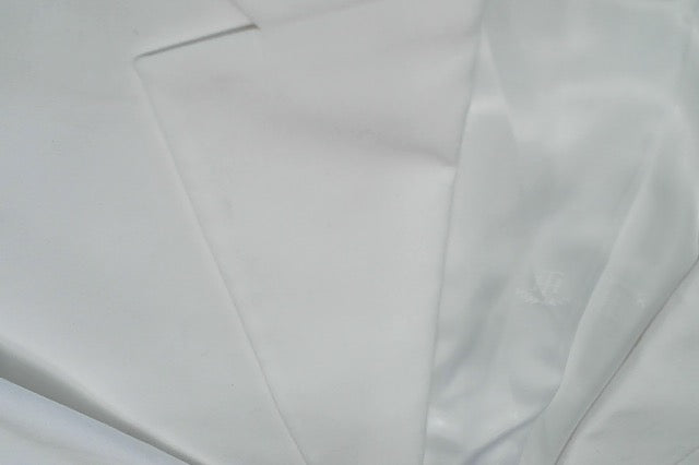 Tommy Hilfiger Mens Modern fit Suit Jacket Blazer 40 L White Solid Stretch