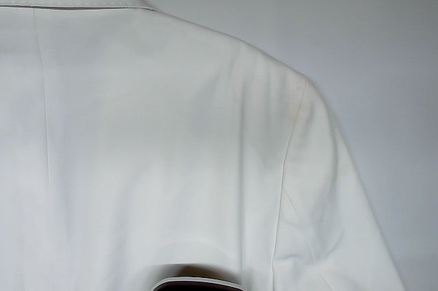 Tayion Mens Classic fit Sport Coat Blazer 38 R White Solid