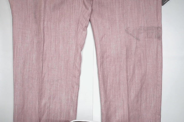 Michael Kors Mens Classic fit Dress Pants 38 / 30 Pink Solid Wool