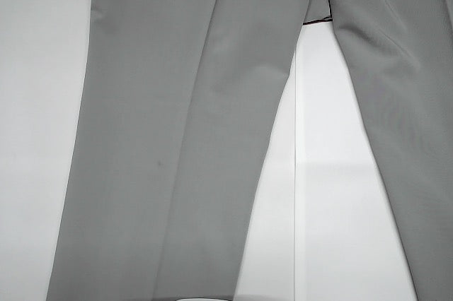 Perry Ellis Mens Modern fit Dress Pants Pants 33 / 32 Grey Solid Stretch