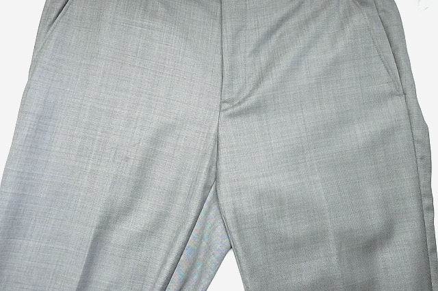 Michael Kors Mens Classic fit Dress Pants 32 / 30 Grey Solid Stretch Wool