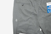 Kenneth Cole Mens Modern fit Dress Pants 36 / 29 Dark Grey Check Stretch