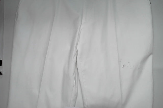 Tommy Hilfiger Mens Modern fit Dress Pants 40 / 32 White Solid Stretch