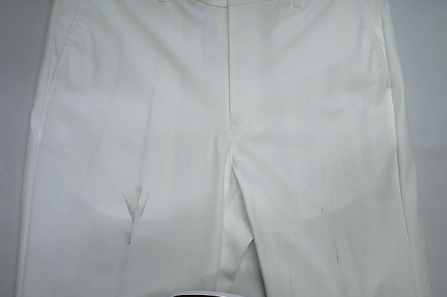 Michael Kors Mens Classic fit Dress Pants 34 / 34 White Solid