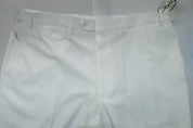 Tayion Mens Classic fit Dress Pants 38 / 34 White Solid
