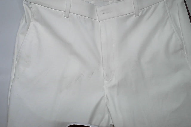 Michael Kors Mens Classic fit Dress Pants 34 / 34 White Solid