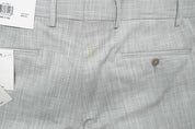 Calvin Klein Mens Slim fit Dress Pants 38 / 32 Light Grey Solid