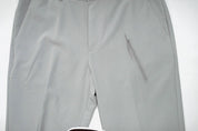 Perry Ellis Mens Modern fit Dress Pants Pants 32 / 29 Light Grey Solid Stretch