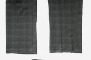 Kenneth Cole Mens Slim fit Dress Pants 31 / 32 Black Plaid