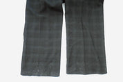Kenneth Cole Mens Slim fit Dress Pants 31 / 32 Black Plaid